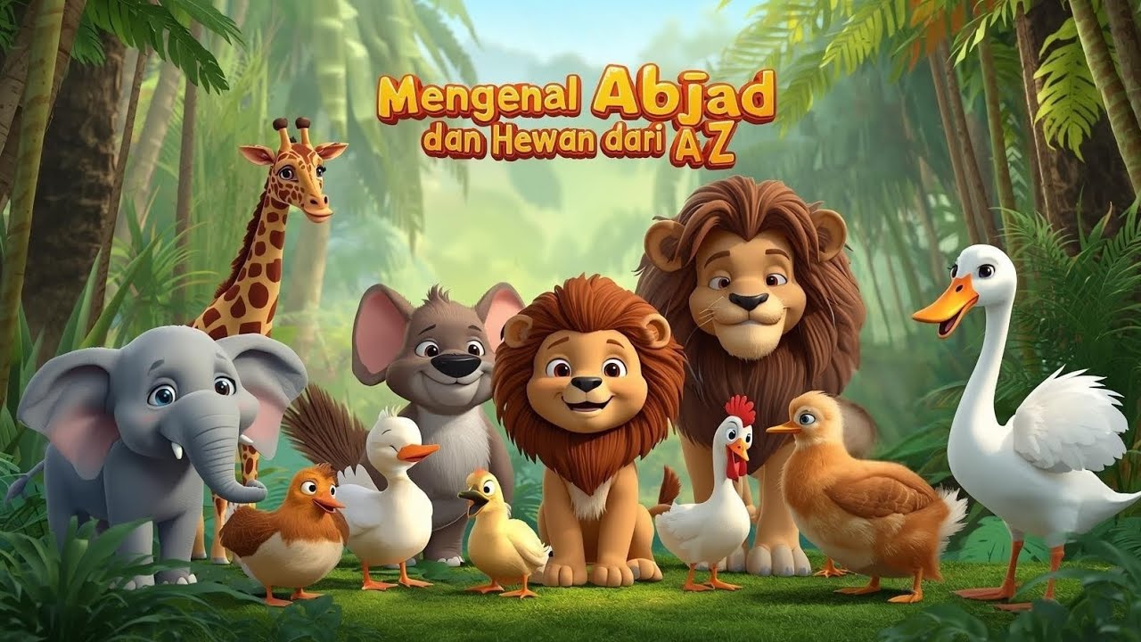 Mengenal Hewan dari Huruf A sampai Z  | Belajar Nama Hewan | Edukasi Anak