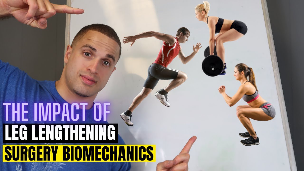 Биомеханика после операции по удлинению конечностей - (приседания, становая тяга, бег)