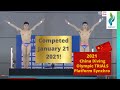 2021 China Olympic Diving Trials - Mens Platform Synchro Diving