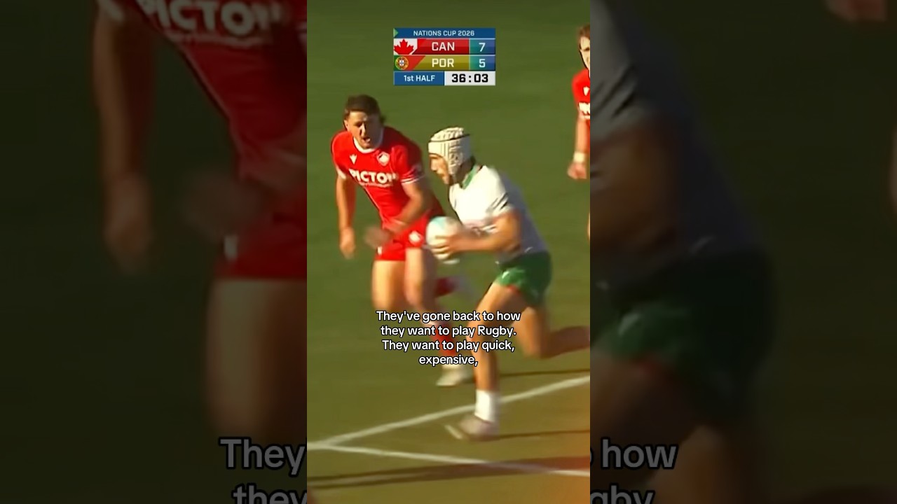 Portugal Are BACK!! 🇵🇹 #rugby #portugese