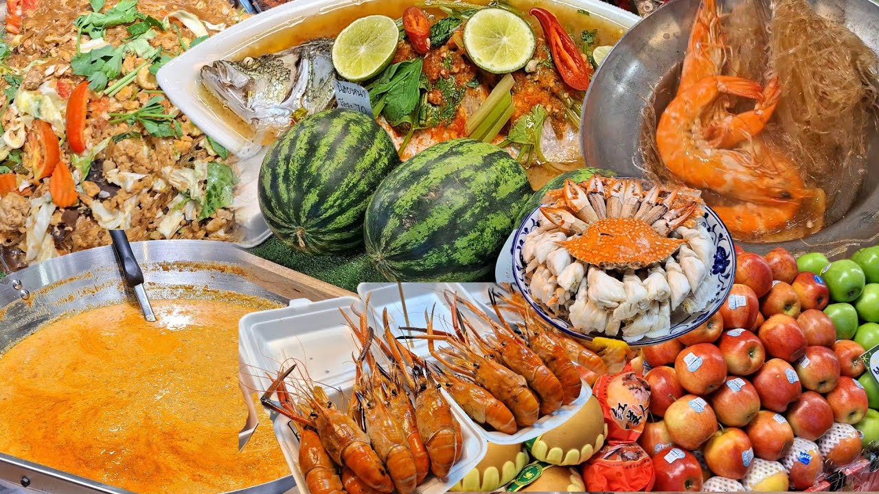 ตลาดสดธนบุรีศูนย์รวมอาหารและของสดขนาดใหญ่ที่โดดเด่นมากในย่านฝั่งธนบุรี