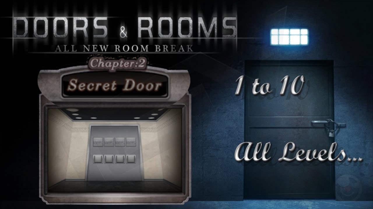 DOORS & ROOMS CHAPTER 2 Secret Door level 1 to 10 YouTube