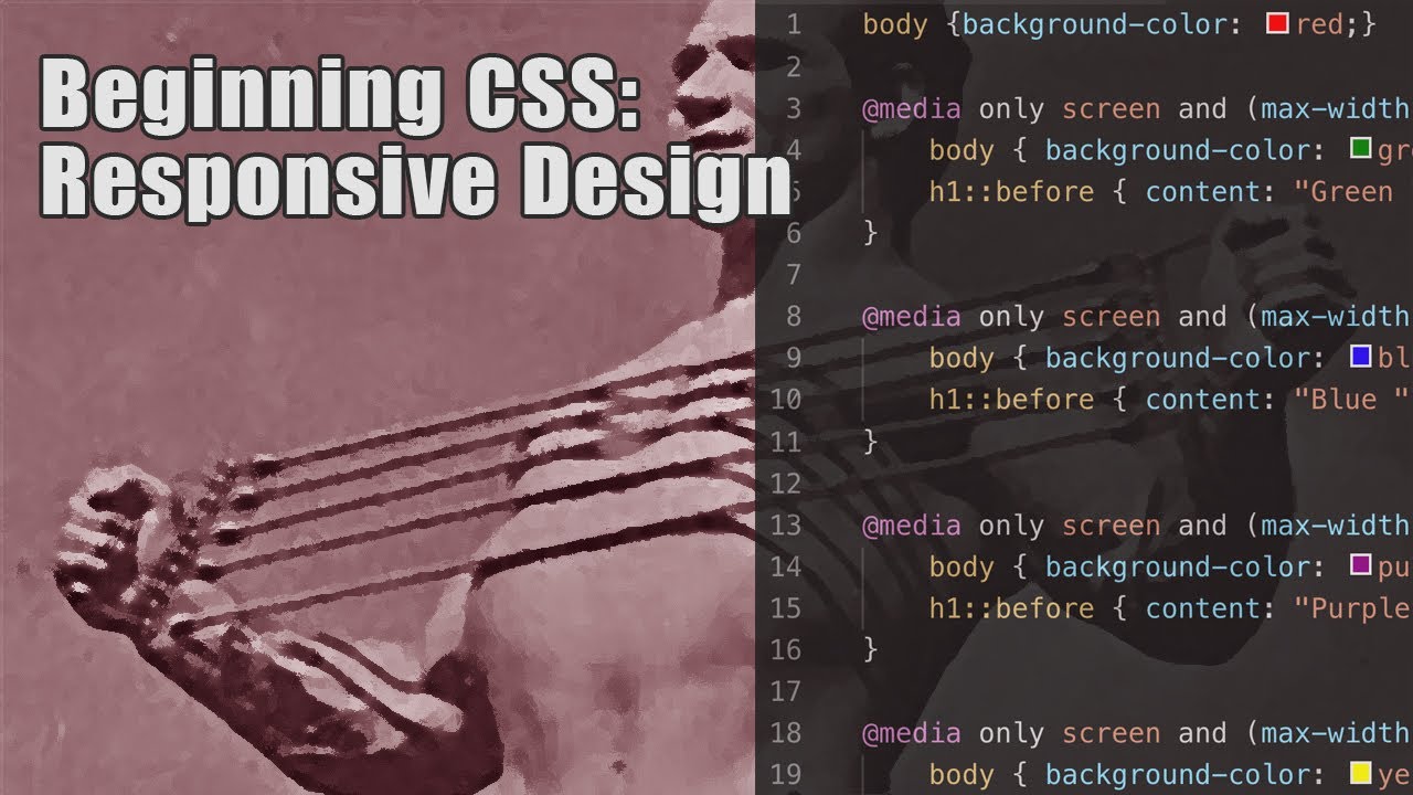 Beginning CSS - Responsive Design - YouTube