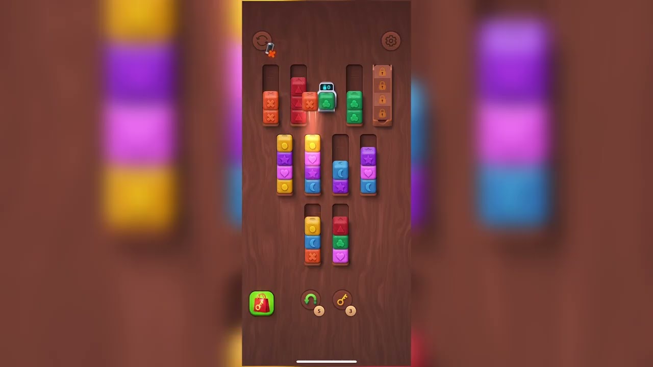 Colorwood Sort Level 14 Quick Guide (No Commentary)