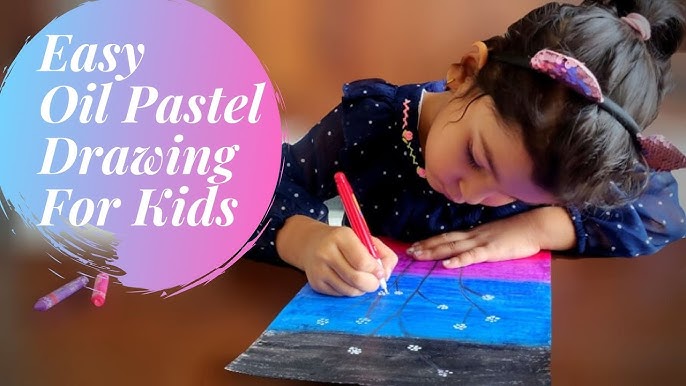 Easy Oil Pastel Drawing for Kids, Easy and Beautiful sunflower oil pastel  drawing Full video::  By PeppyPrisha