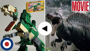 LEGO Creator 31058 Alternative build tutorial ​Spinosaurus(Ver.2)、レゴクリエイター31058をスピノサウルスに組み替え