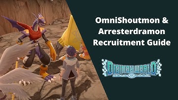 OmniShoutmon & Arresterdramon Recruitment Guide - Digimon World Next Order - 100% Walkthrough 55