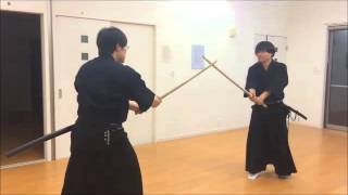 20151015　修心流居合術兵法　修心館本部道場定例稽古