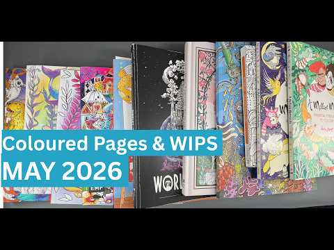 What I coloured May 2026