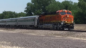 BNSF OCS Passenger Train