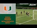 Miami's Emily Bredek With A Fantastic Denial
