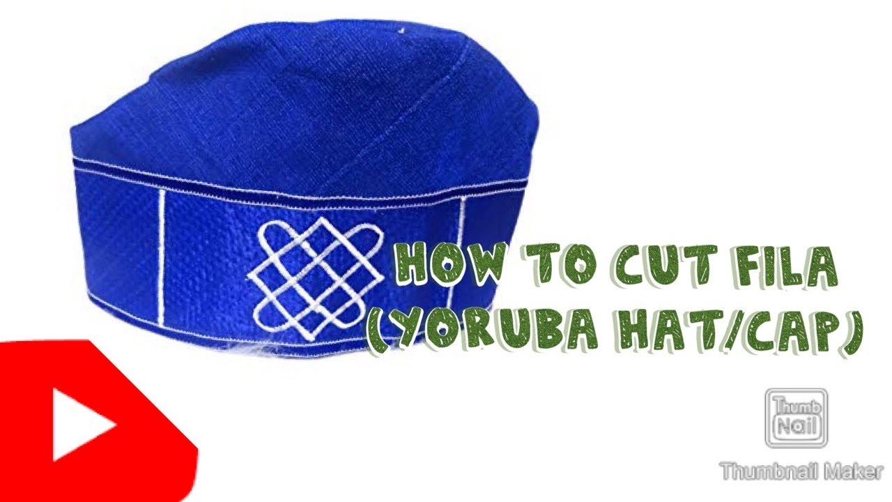 cut FILA (#yoruba cap/ #african hat 