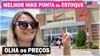 A MELHOR loja PONTA de ESTOQUE da NIKE em ORLANDO. 🇺🇸