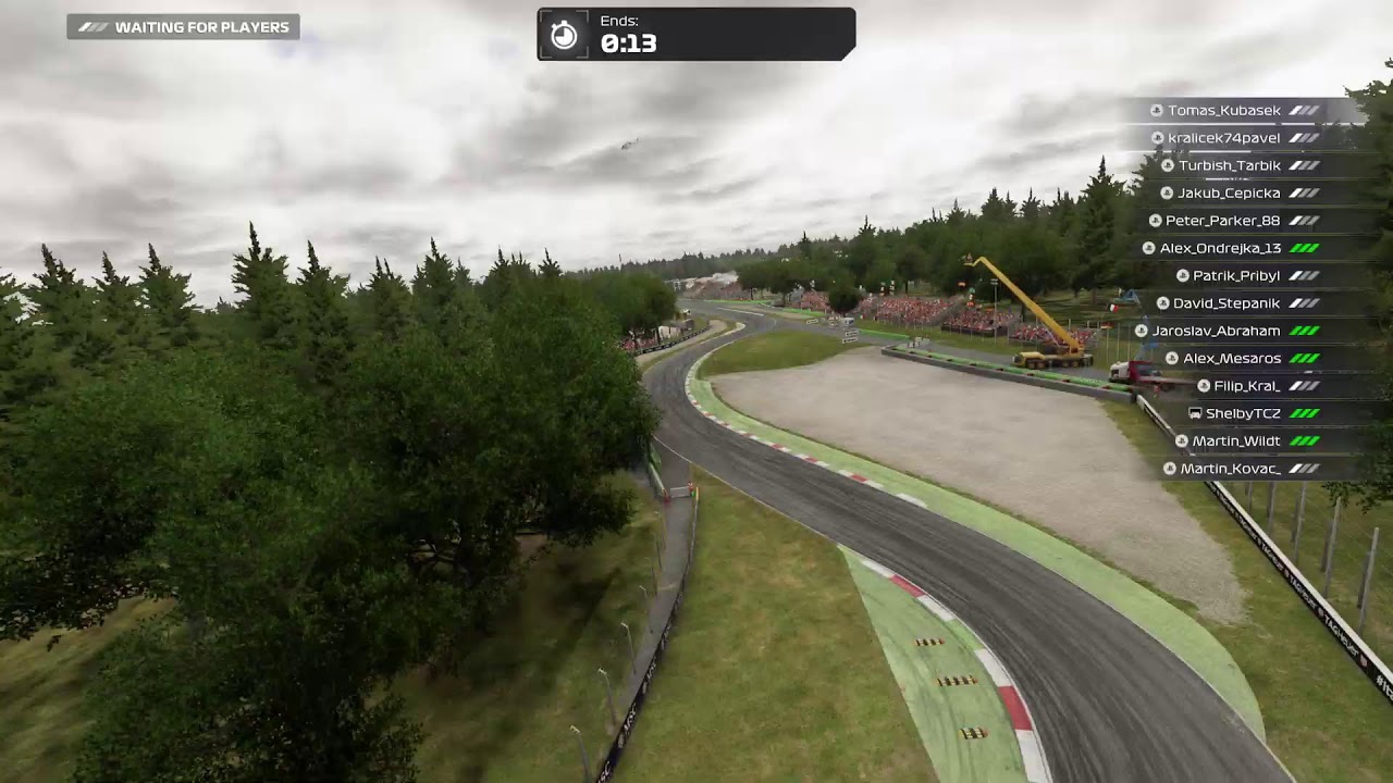 F1 25 Monza reserve test OFL