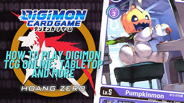 How to Play the Digimon TCG Online: Tabletop Simulator, OCTGN, and More!