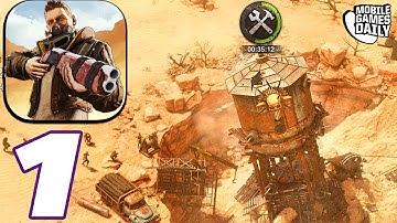 MAD SURVIVOR: Arid Warfire Gameplay Walkthrough Part 1 (iOS, Android)