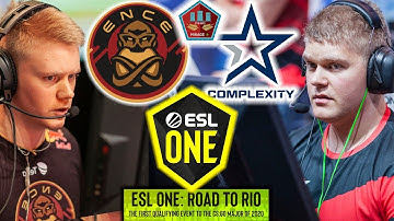 🇫🇮 ENCE vs 🇪🇺 Complexity BEST MOMENTS - Mirage - ESL One: Road to Rio 2020