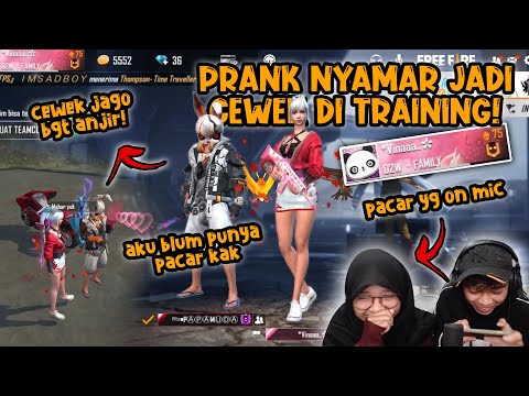 PRANK NYAMAR JADI CEWEK BARENG PACAR!! LANGSUNG CARI BUAYA DI TRAINING!!