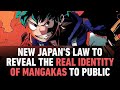 Mangaka and VTubers Forced To Reveal Their Real Name to New Law