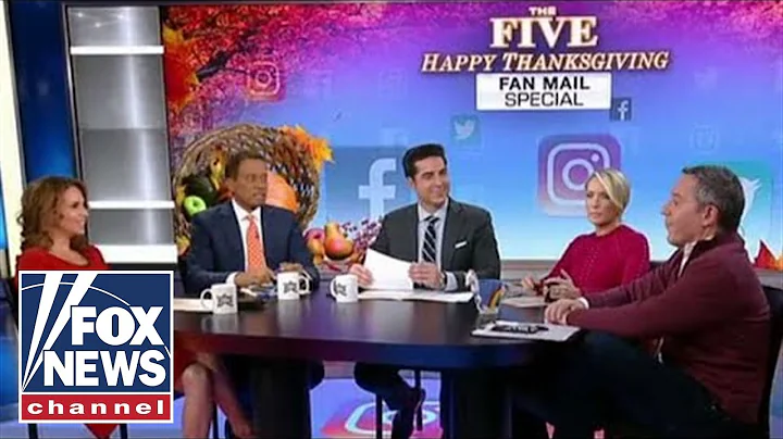 Thanksgiving fan mail extravaganza on 'The Five'