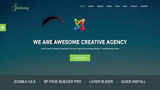Greatway - Material Design Agency Joomla Theme With Page Builder | Themeforest Website Templates