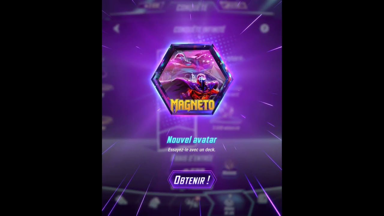 Marvel Snap best deck  undefeated from gold to infinite conquest. meilleur deck infinité