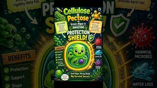 🌿 Kya aap jaante ho Green Algae ki cell wall unhe paani mein survive karne mein help karti hai? 😯