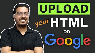 How to upload your HTML file on Internet for FREE  | Techno Brainz