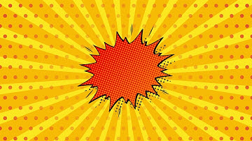 Free Motion Graphics Comic | Text Animation After Effects | Comic Text Background No Copyright Video