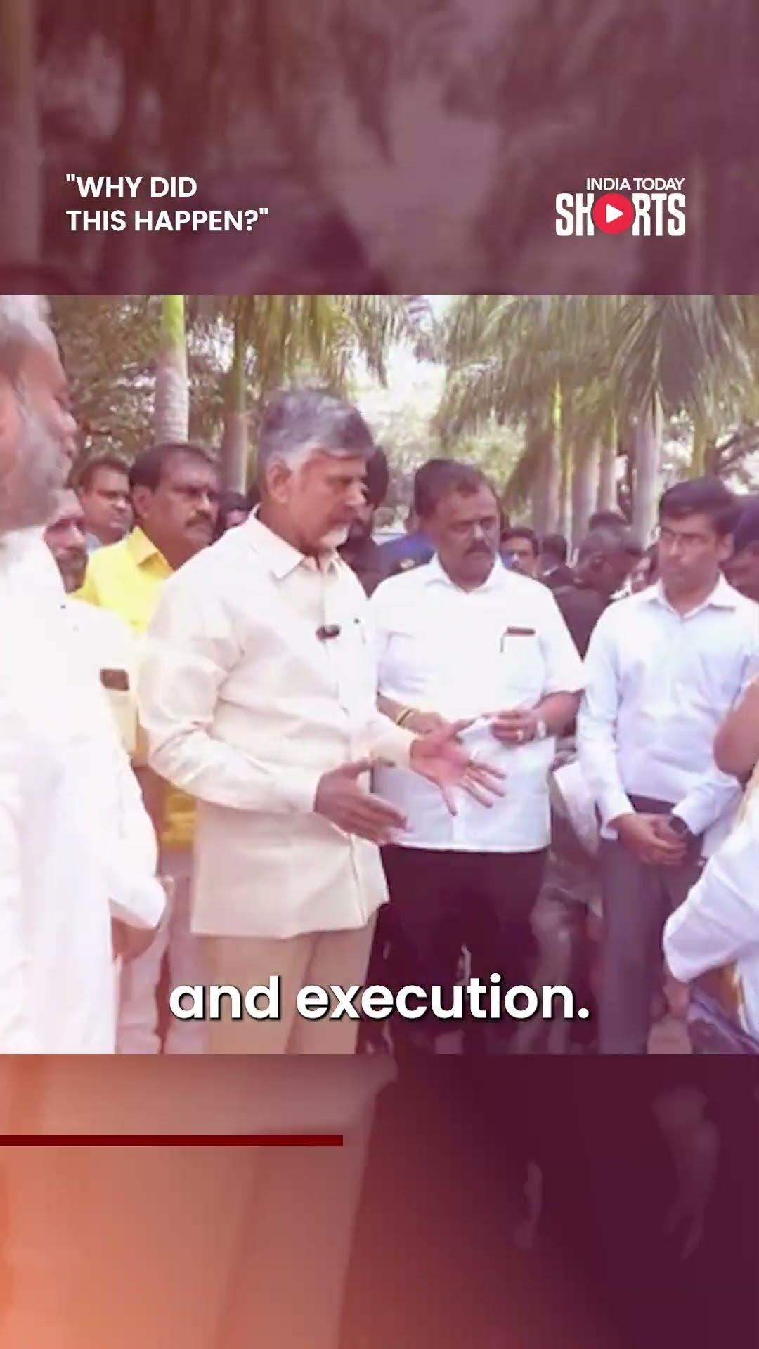 CM Naidu Grills Officials Over Temple Stampede