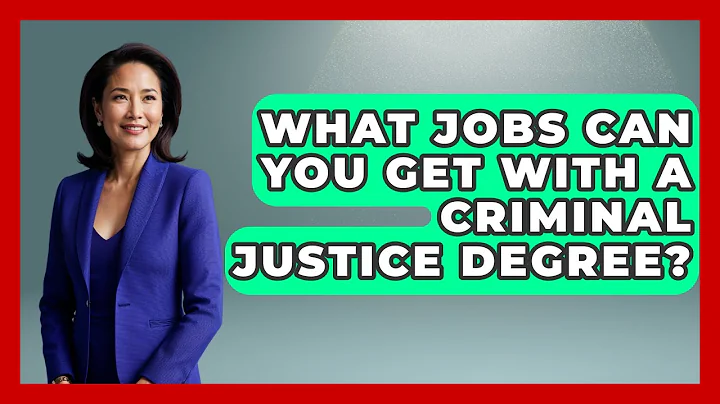 What Jobs Can You Get With A Criminal Justice Degree? - The College Explorer