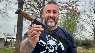 McElroy “Lasso” Antique Bowie Knife … Brian Akins
