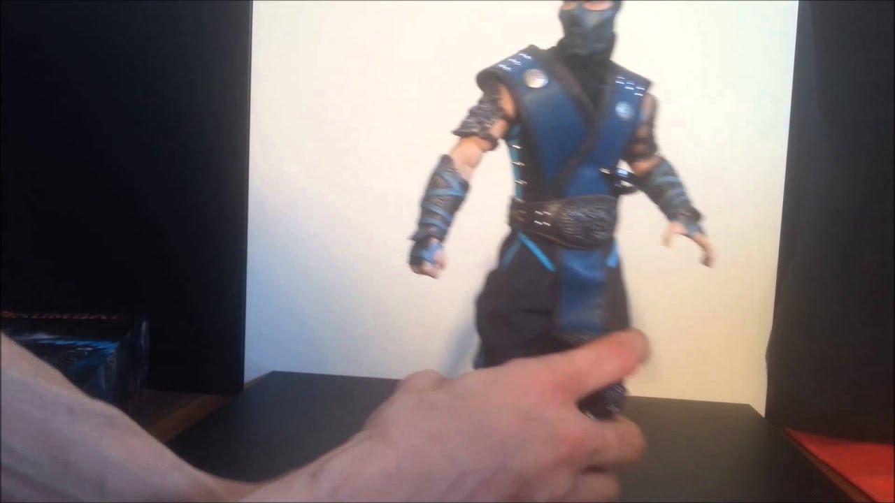 Mortal Kombat Sub Zero World Box Figuren Review