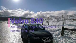 Volvo S40 Android Auto / Apple Car Play Podofo 10.26" Display Install