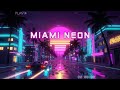 Miami Neon Drive 🎶 Synthwave Jams for Focus &amp; Chill ✨ Retro Electro for Late Night