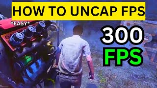 How To Uncap FPS in Dead By Daylight(EASY)