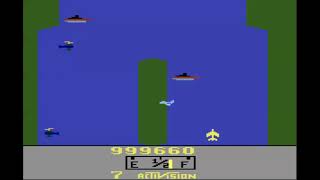 Final do River Raid 'ATARI'