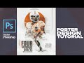Mastering Sports Poster Design in Adobe Photoshop | Simple Steps for Stunning Results