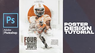 Mastering Sports Poster Design in Adobe Photoshop | New LUT Test! screenshot 3