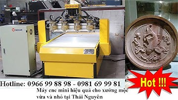 Máy cnc mini  hiệu quả cho xưởng mộc vừa và nhỏ tại Thái Nguyên