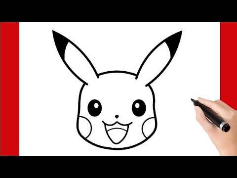 How to Draw Pikachu - Easy Drawing Tutorial For Kids