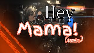 🧡Nightcore - Hey Mama [(ERS REMIX) David Guetta, Bass] 🧡