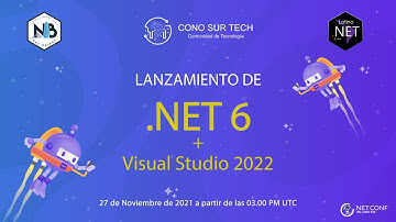 🔴 #DotNetConf 2021 | Lanzamiento .NET 6 + Visual Studio 2022
