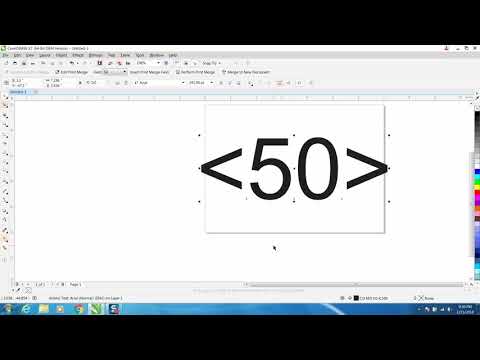 Corel Draw Tips & Tricks Print Merge Part 3