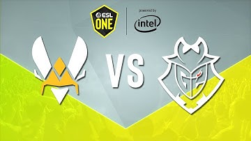Vitality vs G2 - ESL One: Road to Rio - Dust2