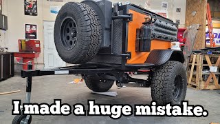 Harbor Freight Offroad Trailer Build Episode 9. A Giant Waste of Time!