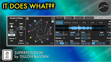 Unlock Infinite Sound Design with Superposition | Max for Live Instrument by Dillon Bastan