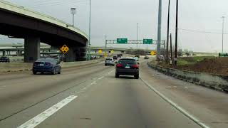 Southwest Freeway (Interstate 69) northbound ramp to Interstate 610 outer loop