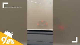 RAW: Storm brings strong winds to Colorado