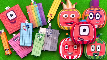 Looking for Numberblocks NEW 100 480 Puzzle Tetris Shape | ASMR chirping of birds